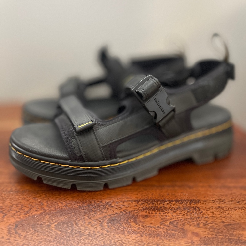 Dr. Martens Black Sandals - Picture 8 of 9